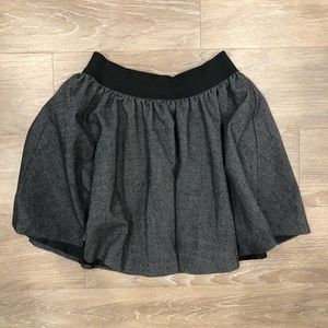 Grey Marl Circle Skirt H&M Small